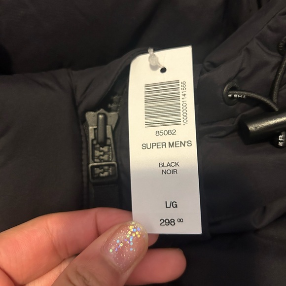 Black Puffer Jacket - Picture 2 of 3